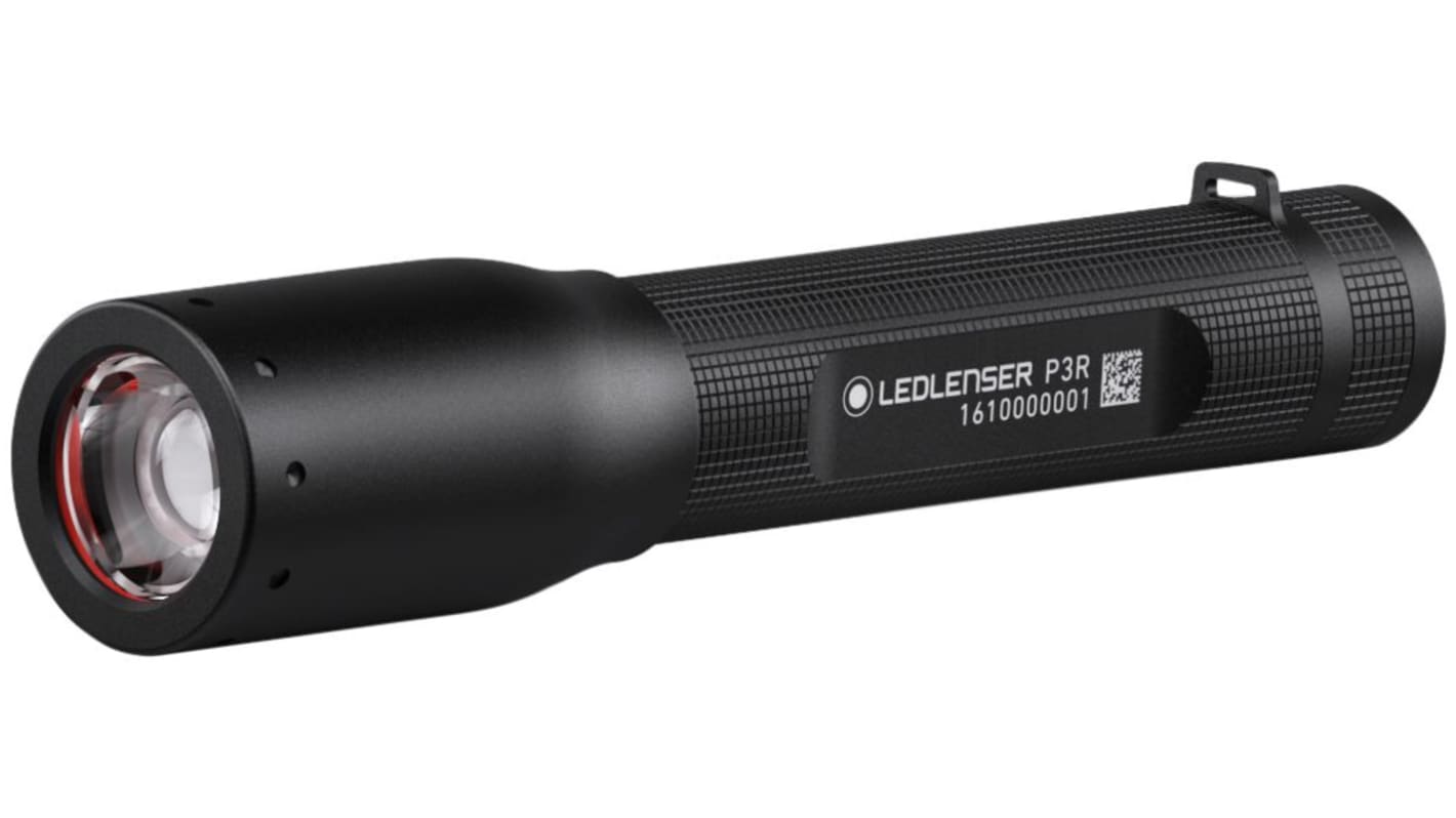 LEDLENSER Power LED Torch Black - Rechargeable, 102 mm