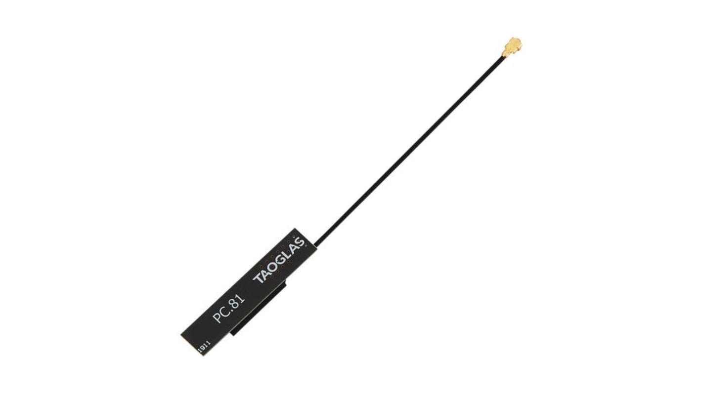 Taoglas ISM Band Multiband-Antenne, Intern, 868 → 870 MHz, MHF, 2.5dBi