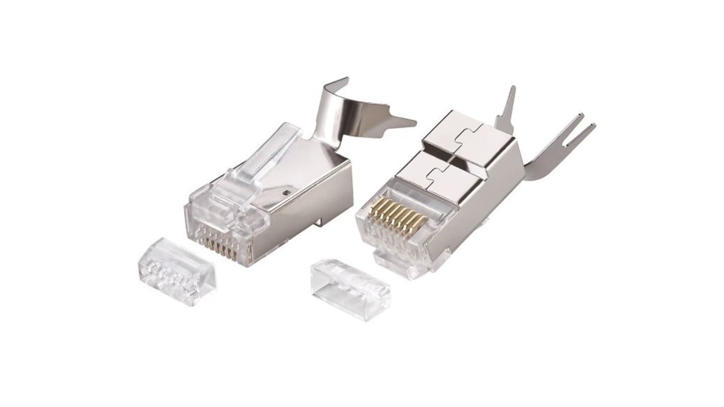 TUK Limited Cat.6 Ethernet-Steckverbinder LWL-Steckverbinder, 1-Port Geschirmt, Kabelmontage