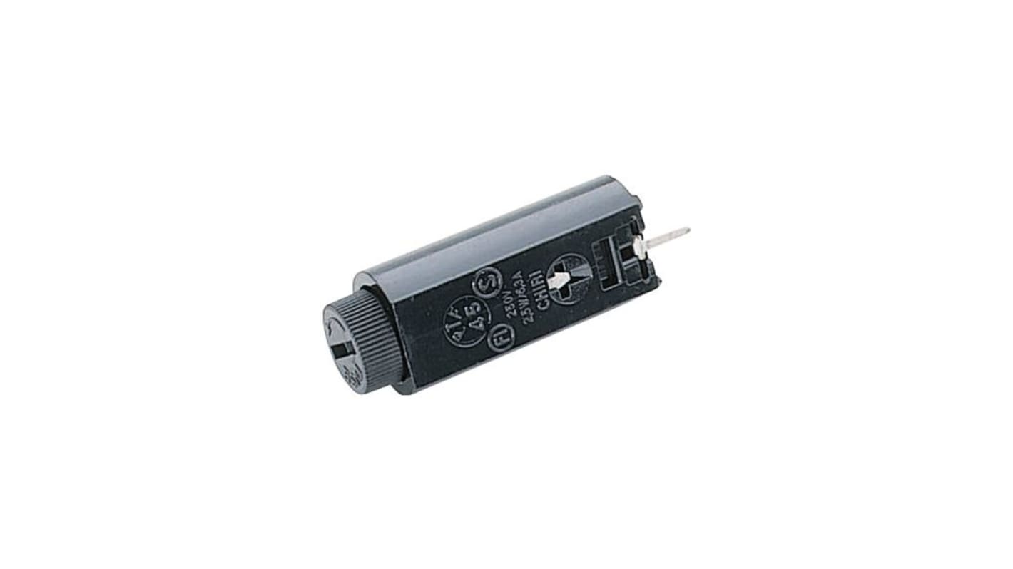 Wurth Elektronik Biztosítéktartó, 5 x 20mm-hez, 10A, 250V