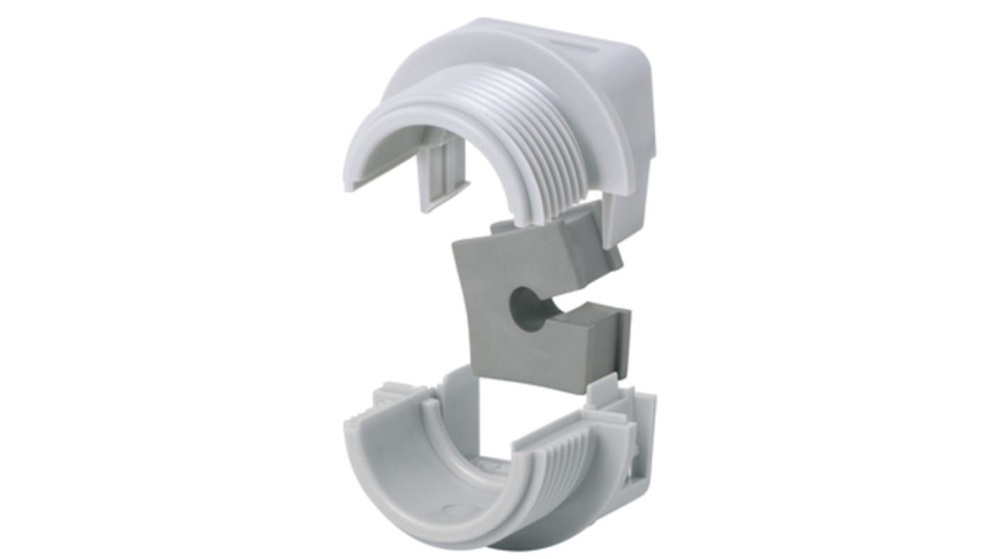 Icotek QVT Series Grey Polycarbonate Cable Gland, M20 Thread, IP54