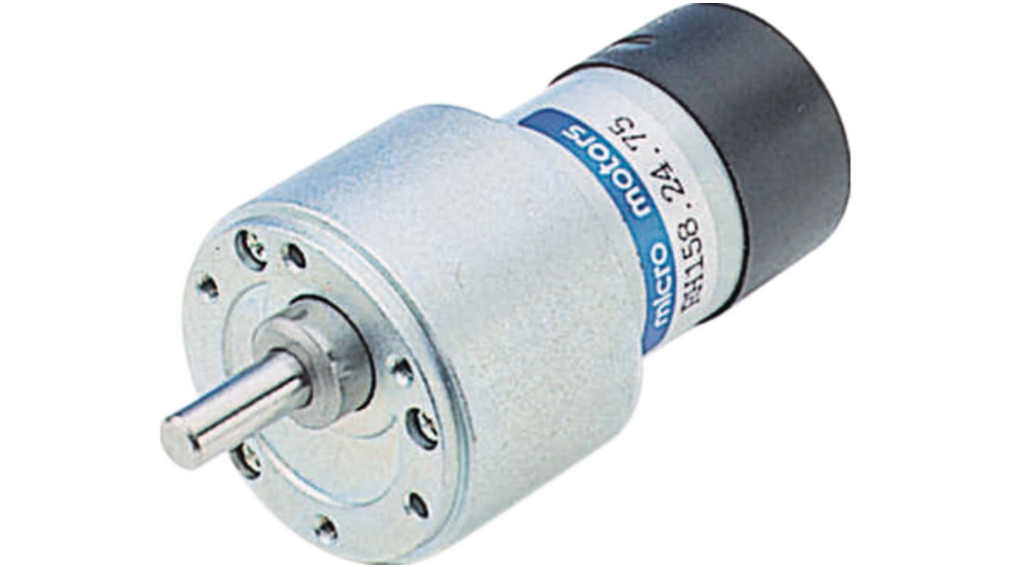 Motor DC Micro Motors, 24 V, par máx. 10 Ncm, Ø de eje 6mm