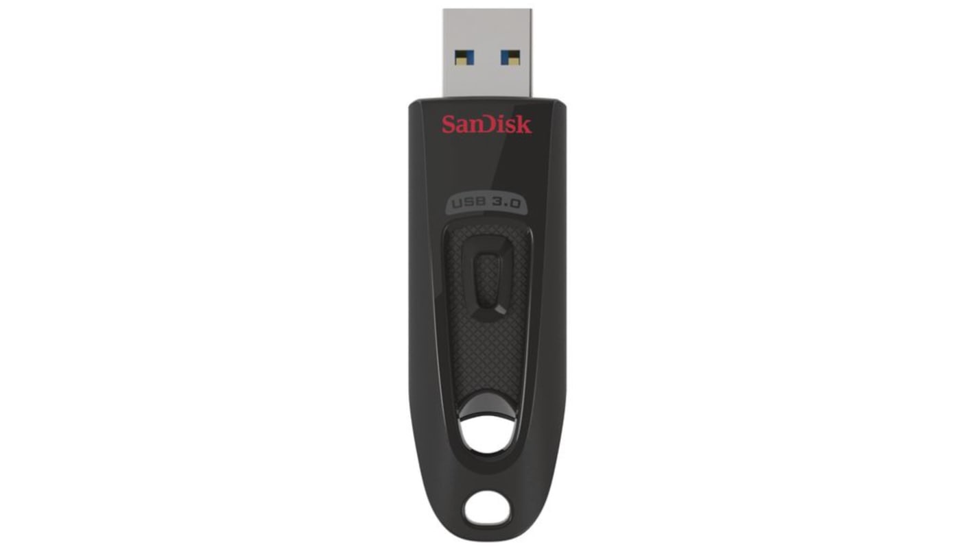 Sandisk USB-Stick, 16 GB, USB 3.0, Keine Verschlüsselung, SanDisk Ultra USB 3.0 Flash-Laufwerk