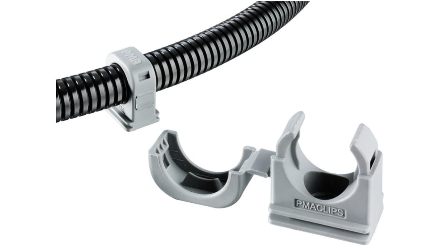 Raccordo per cavi PMA Uster SFH-10-0, Clip in Poliammide, Grigio, 10mm
