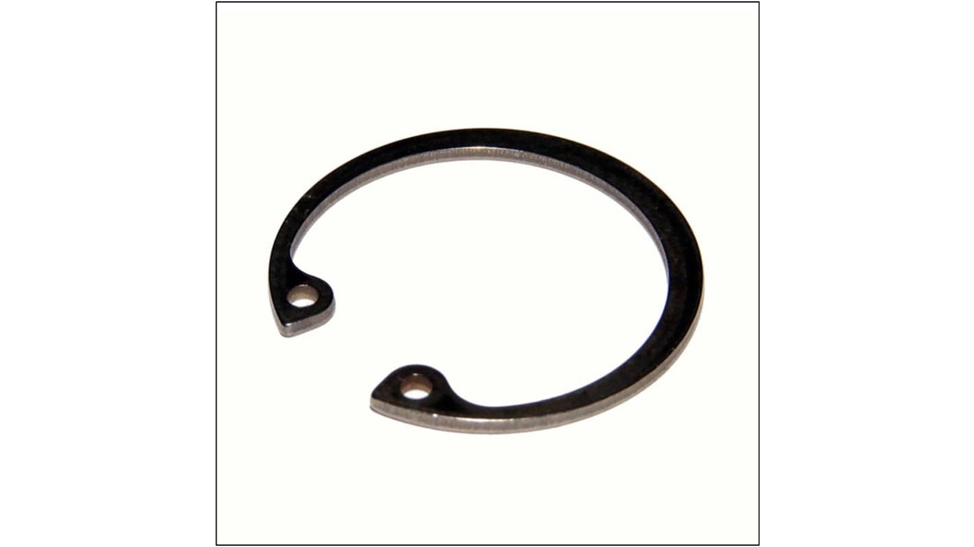 RS PRO Sicherungsringe Innenring für Wellen-Ø 16mm, Nut-Ø 16.8mm 2mm 17.3mm Stahl