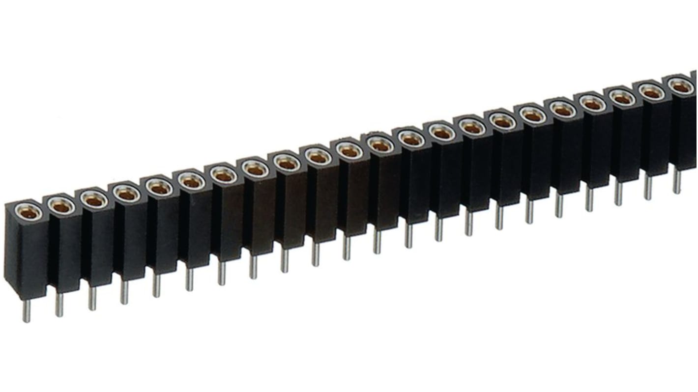 Styk gniazda 36 -pinowe raster: 2.54mm Złącze PCB Proste Przewlekany