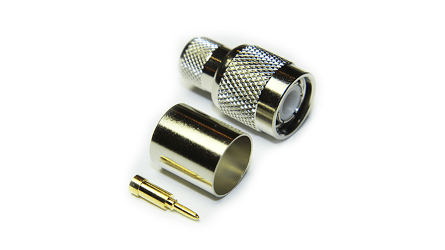 RS PRO Stecker Koaxialsteckverbinder TNC-Steckverbinder, Kabelmontage Crimp-Anschluss, für LMR-400-Kabel, 50Ω,