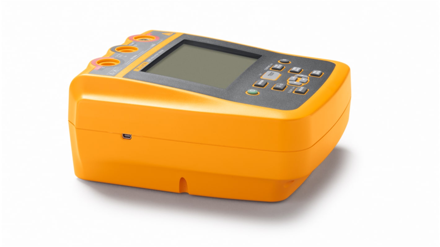 Fluke 1537 Insulation Tester, 250V Min, 2500V Max, CAT IV 600V - RS Calibration