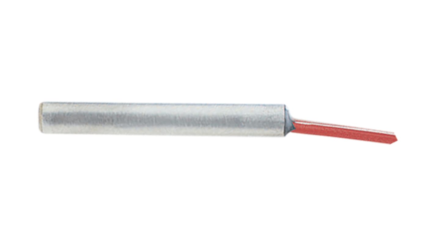 Heraeus PT100 Temperature Probe, 22mm Long, 2 Wire, +260°C Max