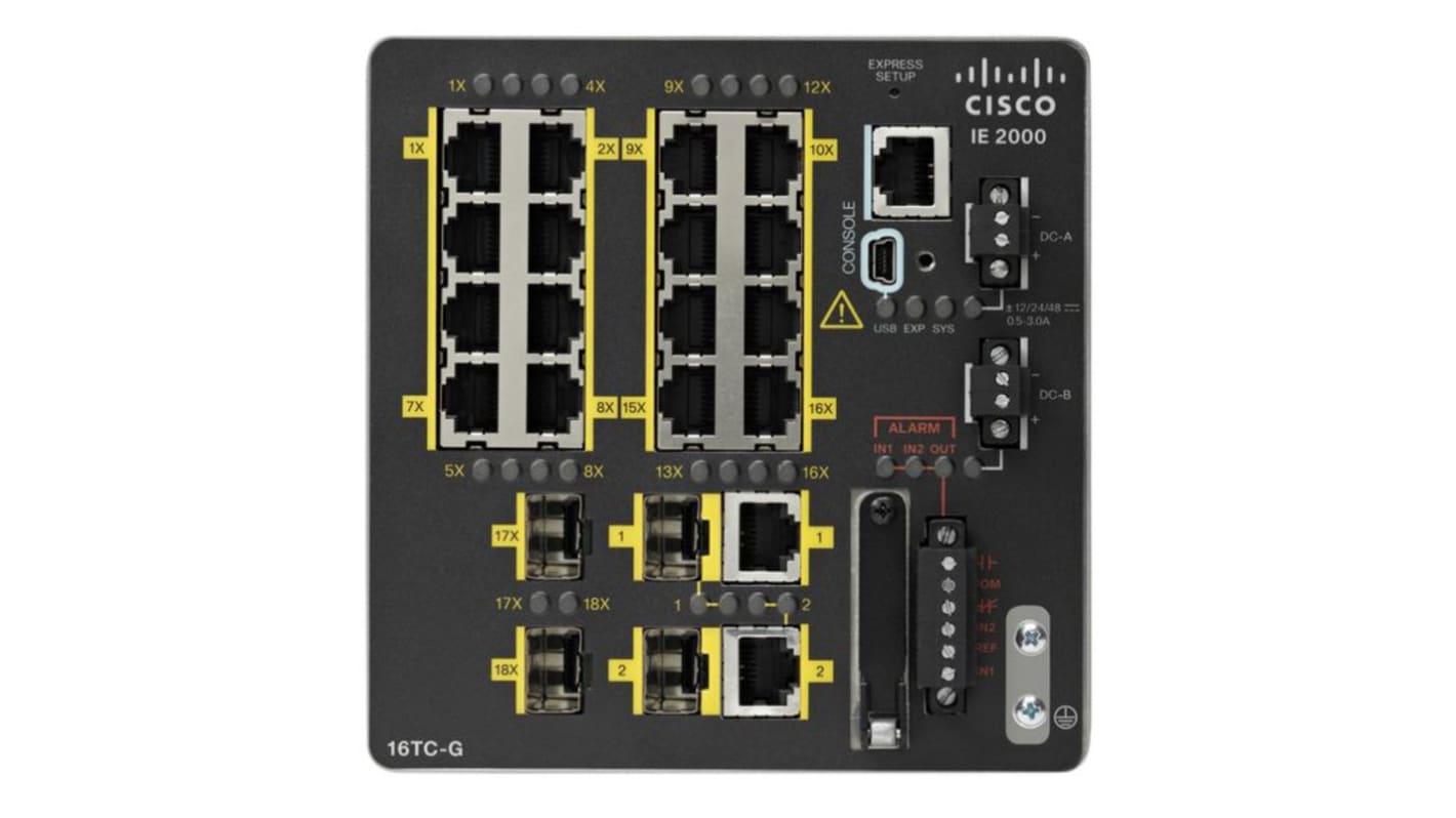Swtich Ethernet industrial Cisco , 20 puertos