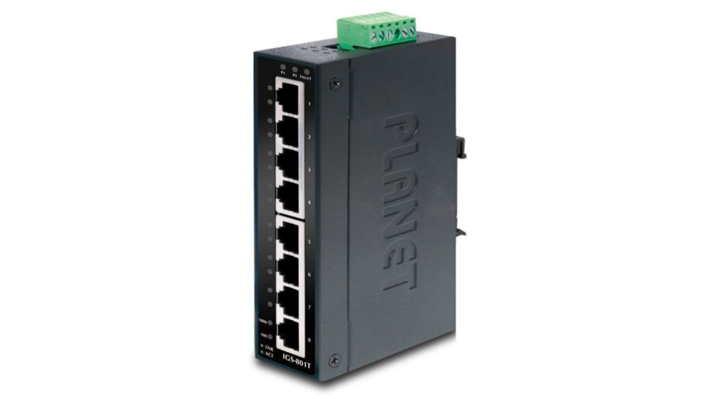 Switch Ethernet Planet, 8 porte, No