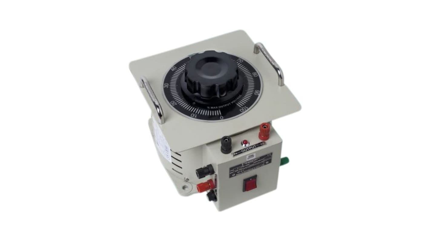Autotransformator Napięcie pierwotne 230V 3.1kVA Napięcie wtórne 260V 12A 1-fazowy