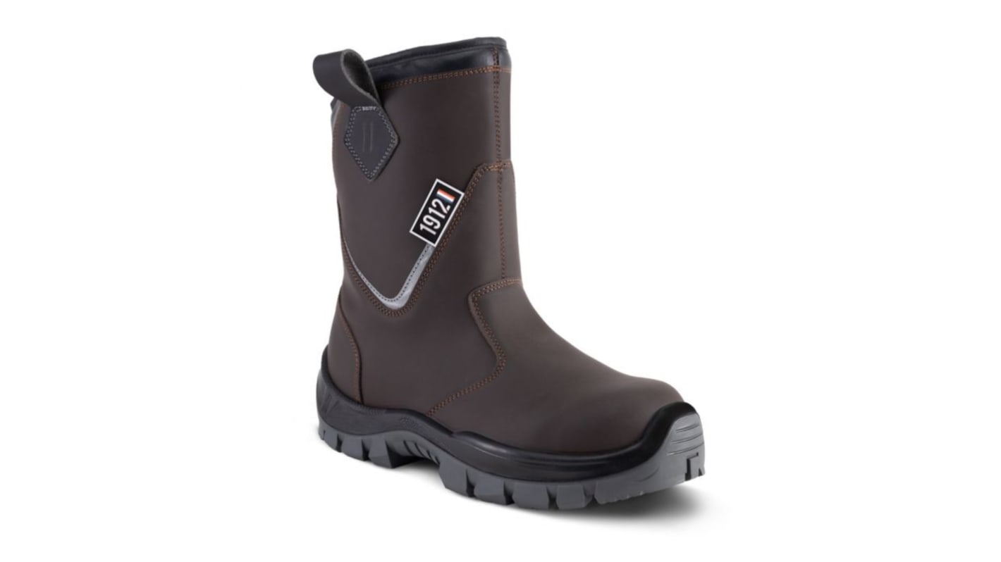 Gaston Mille UOMF3 Fibreglass Toe Capped Men's Safety Boots, UK 5, EU 39