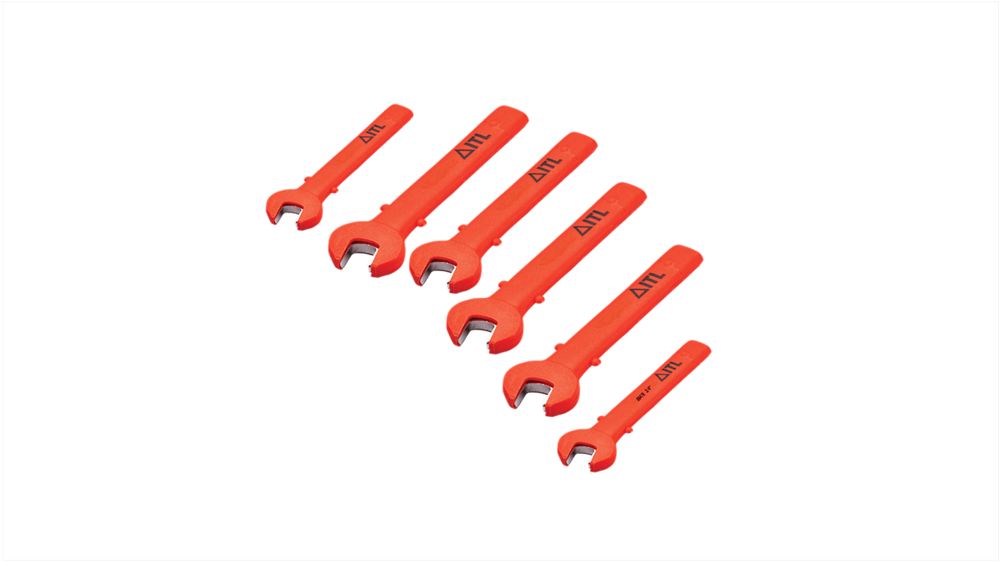 ITL Insulated Tools Ltd 6-Piece Open Ended Spanner Set, VDE/1000V