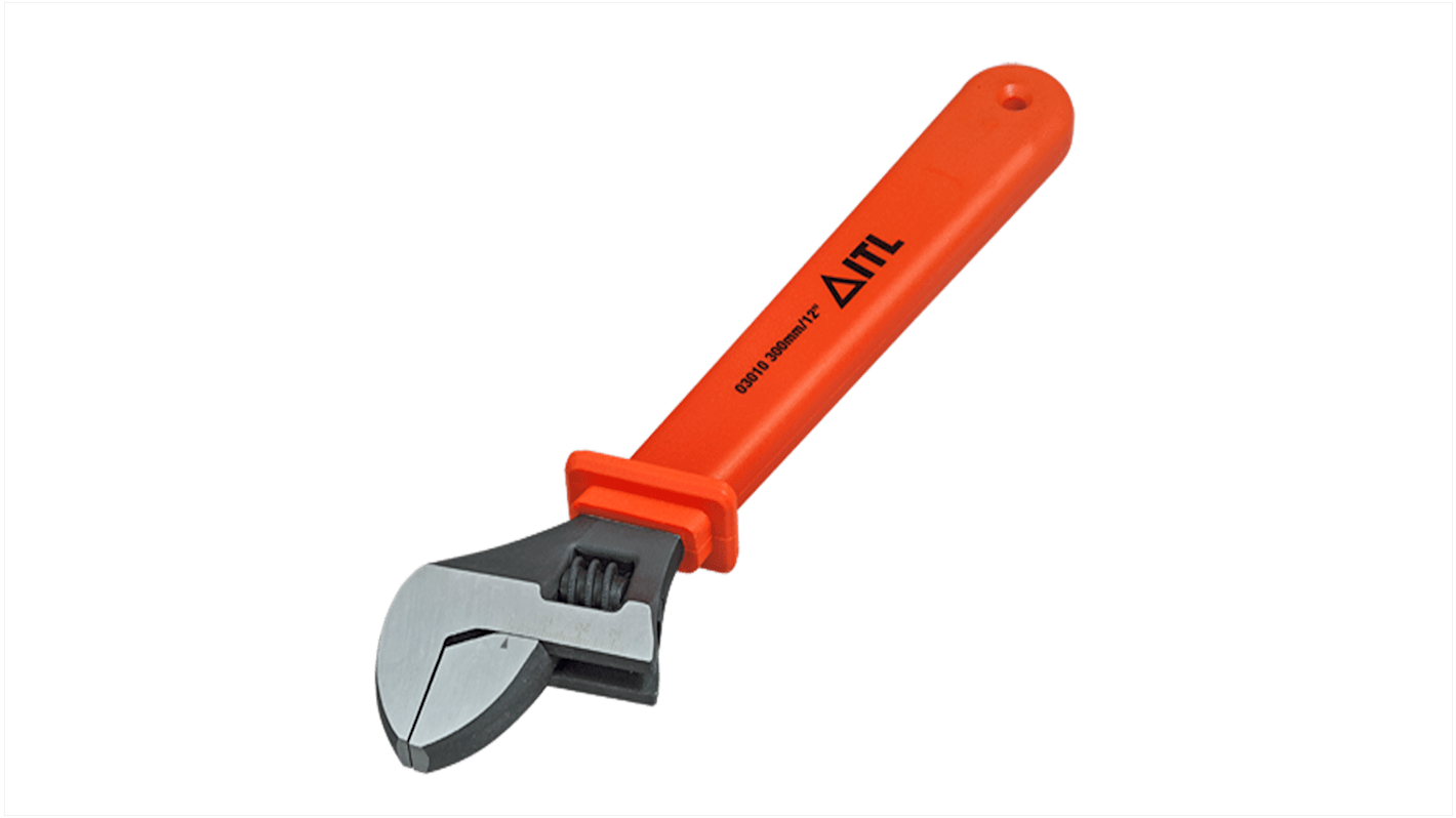 ITL Insulated Tools Ltd Spanner, 300mm, 12in, Imperial, No, 300 mm Overall, VDE/1000V