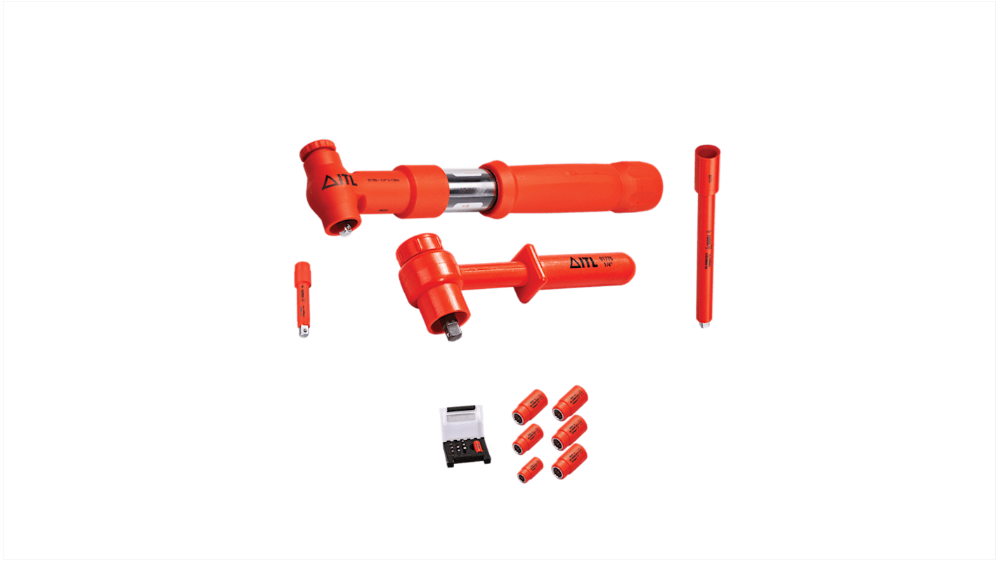 ITL Insulated Tools Ltd 1-Piece Wrench Set, VDE/1000V