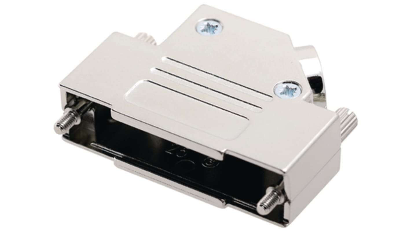 Encitech Connectors D Sub hátlap - 15 érintkezős Szabványos, Egyenes DE Nikkel, Nikkel, D45ZK sorozat