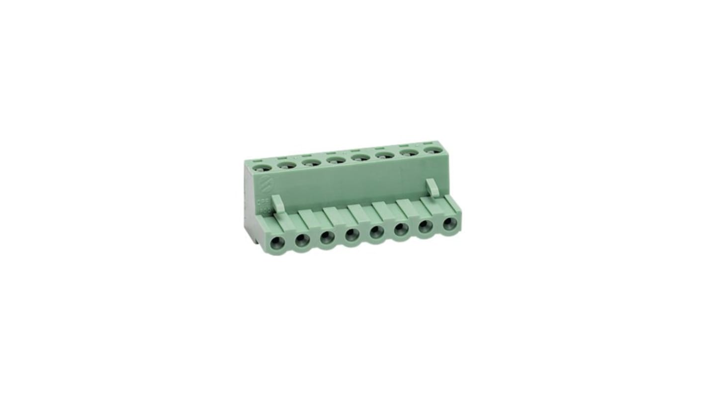Wurth Elektronik, 5.08mm Pitch, CPF, 8 Way, , Pluggable Terminal Block, Header, Cable Mount, Screw Termination,