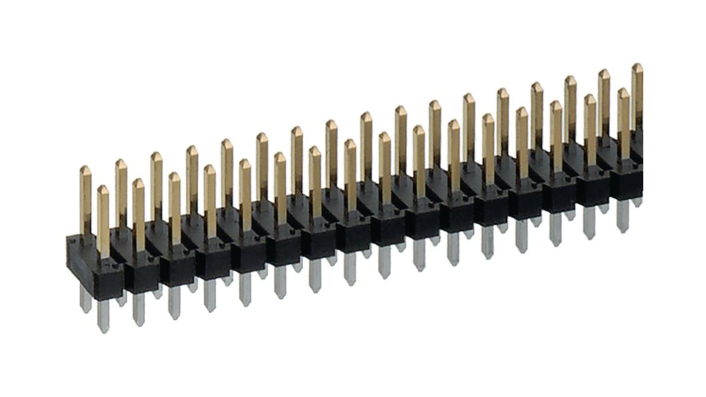 Wtyk PCB 64-pinowe raster: 2.54mm 2-rzędowe Preci-Dip Przewlekany