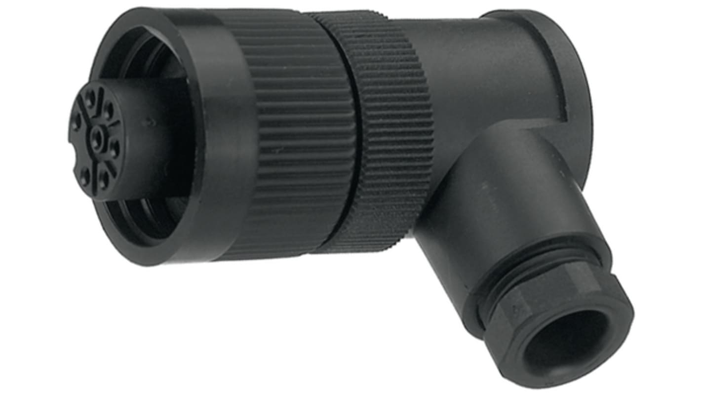 Connettori circolari industriali binder, femmina, 7 poli, Montaggio su cavo