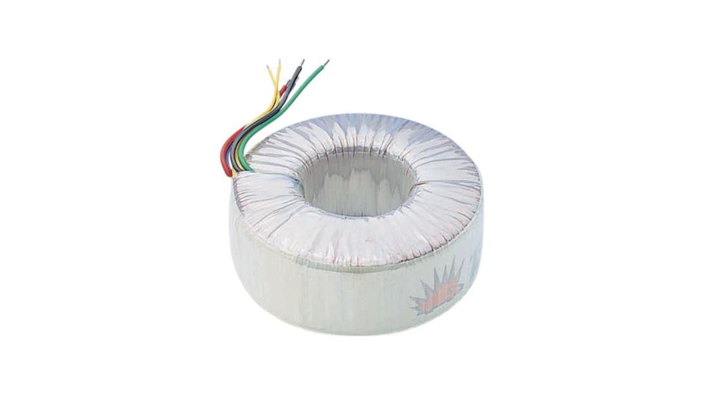 Transformador toroidal Noratel, AA-58028 RM, Tensión 24V ac, Potencia 50VA, 2 salidas