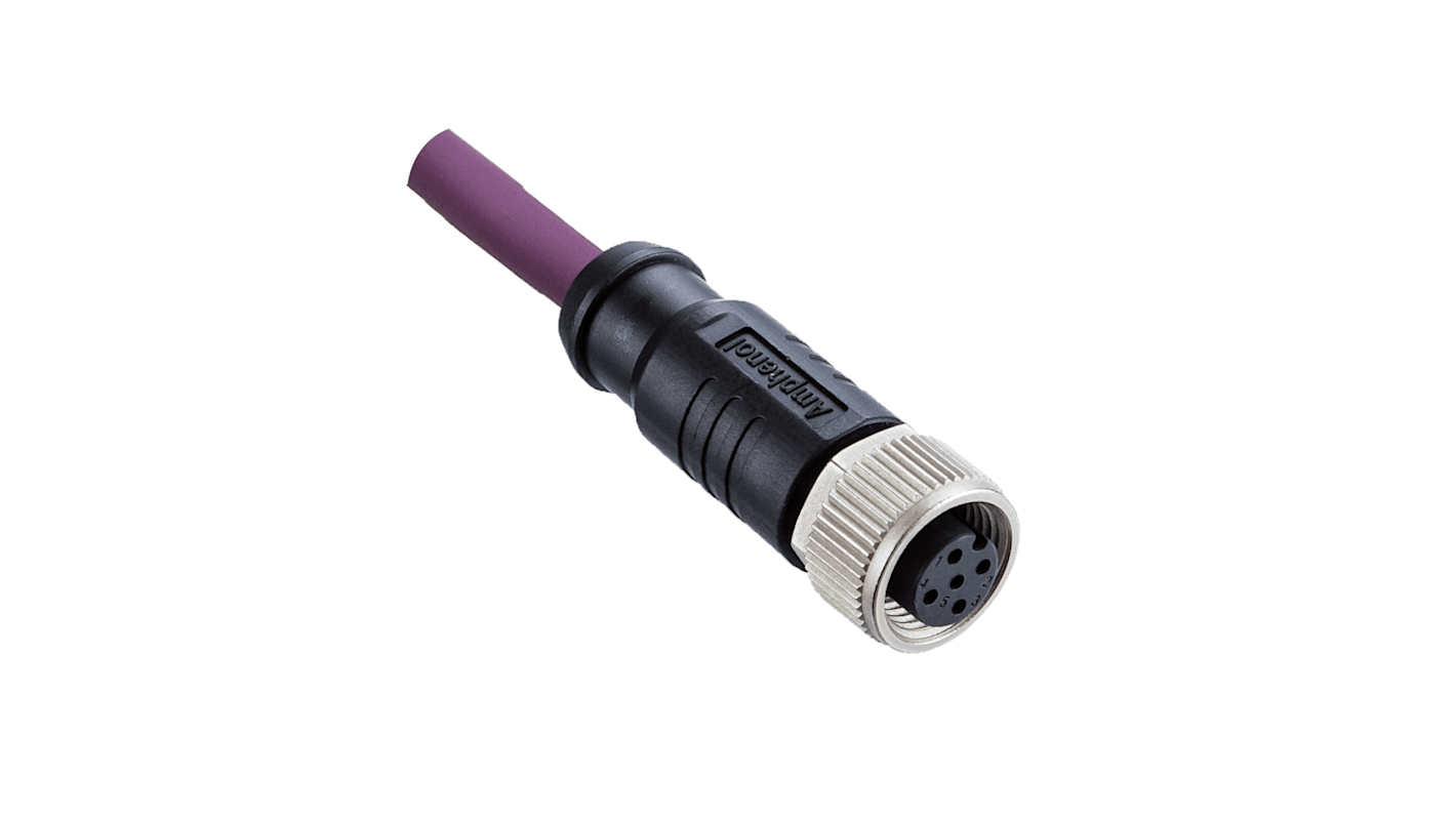 Złącze i kabel ze złączem Złącze M12 liczba rdzeni 5 długość 2m Rodzaj A Żeńskie Złącze B Złącze typu Pigtail
