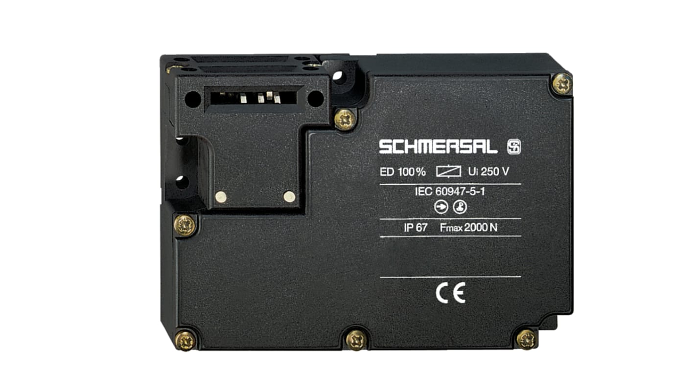 Schmersal EX-AZM161SK Series Solenoid Interlock Switch, Power to Unlock, 24V ac, 1NC/1NO