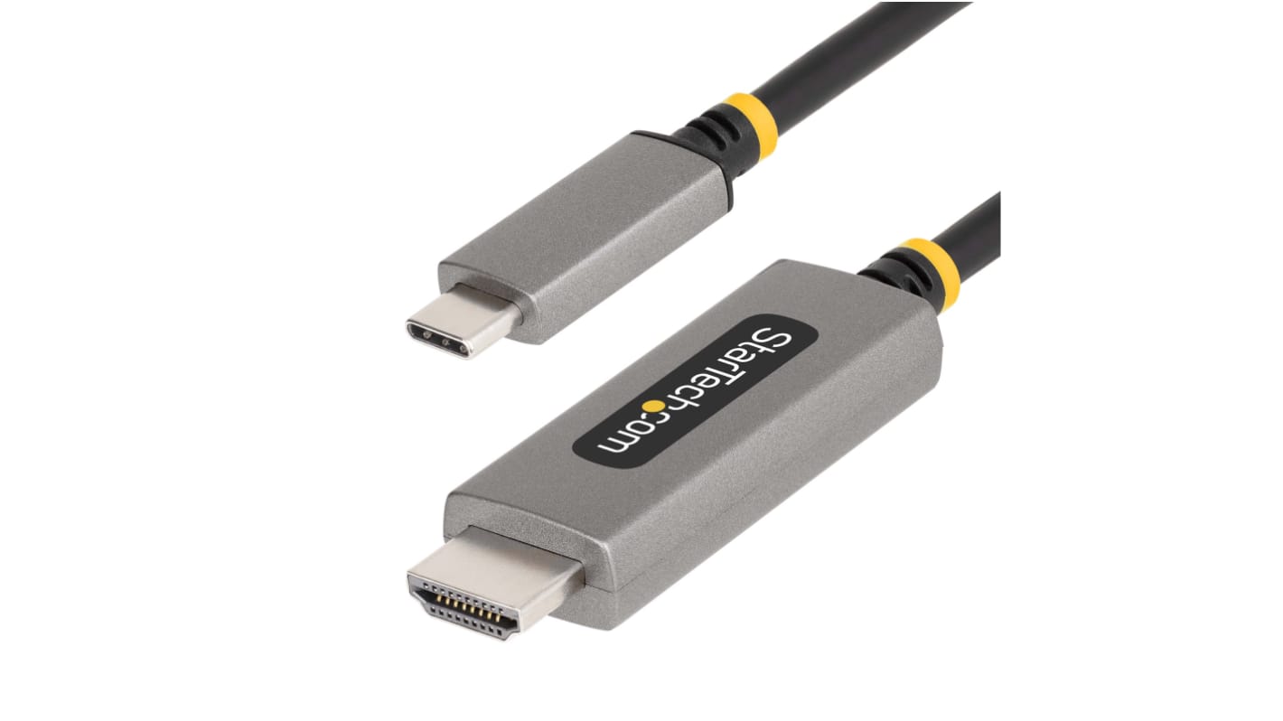 StarTech.com USB C to HDMI Adapter Cable, USB C, 1 Supported Display(s) - 8K @ 60Hz