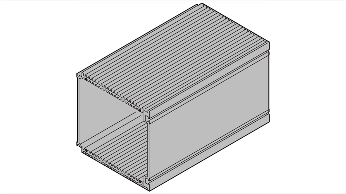 nVent SCHROFF 30809 Series Cover for Use with Cassettes, 5 Piece(s), 160 x 106.68 x 133.35mm