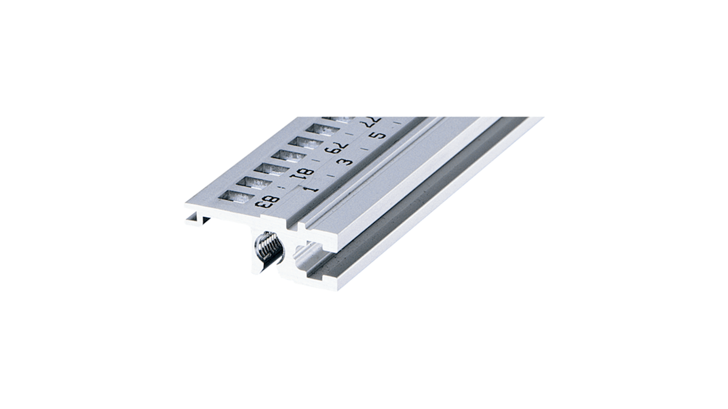 Carril Horizontal nVent SCHROFF de Aluminio Extruido, long. 432mm, anch. 84HP