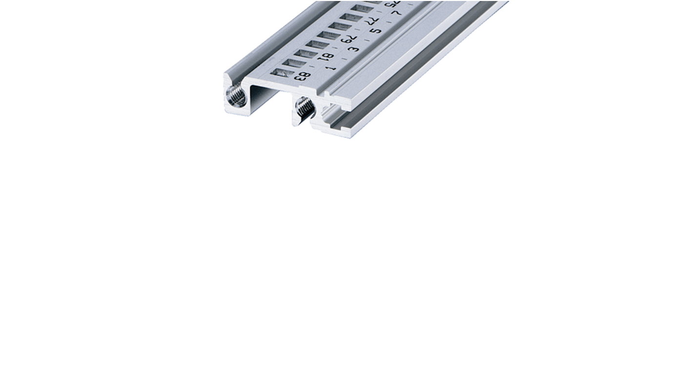 Carril Horizontal nVent SCHROFF de Aluminio Extruido, long. 432mm, anch. 84HP