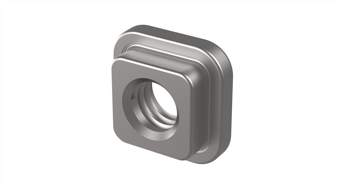 nVent SCHROFF Guide Rail Square Nut for Use with Subracks