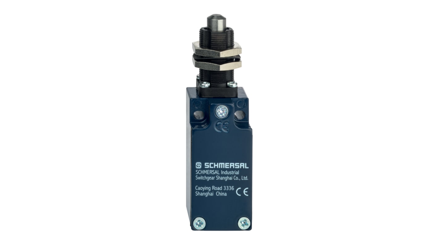 Schmersal EX-Z Series Plunger Actuator, 1NO/1NC, IP67, Die Cast Zinc Housing, 230V ac ac Max, 4A Max