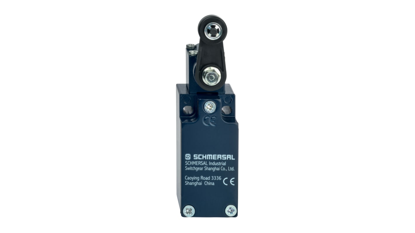 Schmersal EX-Z Series Roller Lever Actuator, 1NO/1NC, IP67, Die Cast Zinc Housing, 230V ac ac Max, 4A Max