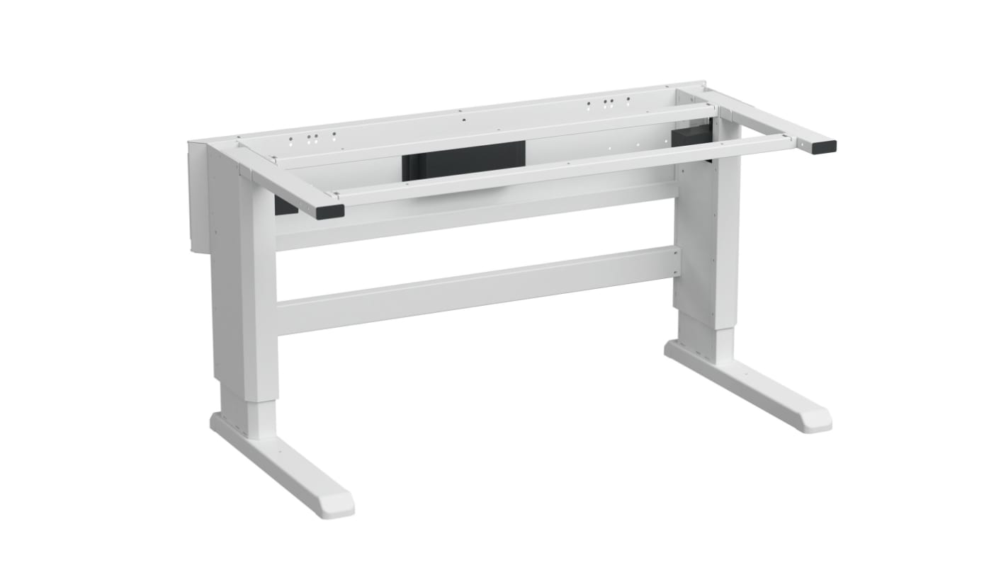 Treston 10349015P Epoxy Powder Coated Steel (Frame) Workbench, 400kg Max Load, Adjustable Height, 700 → 1100mm x