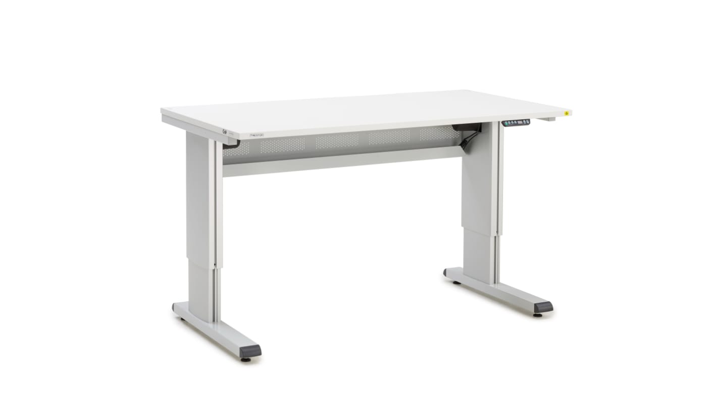 Treston WB815 EL ESD Aluminum, Steel Workbench, 300kg Max Load, Adjustable Height, 700 → 1100mm x 1500mm x 800mm