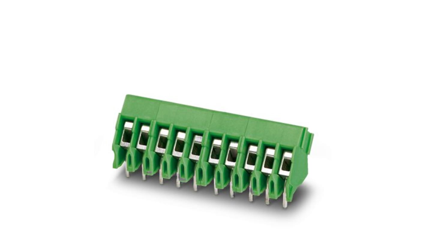 Borne para PCB Phoenix Contact de 12 vías , paso 3.5mm, montaje en PCB, terminación Tornillo