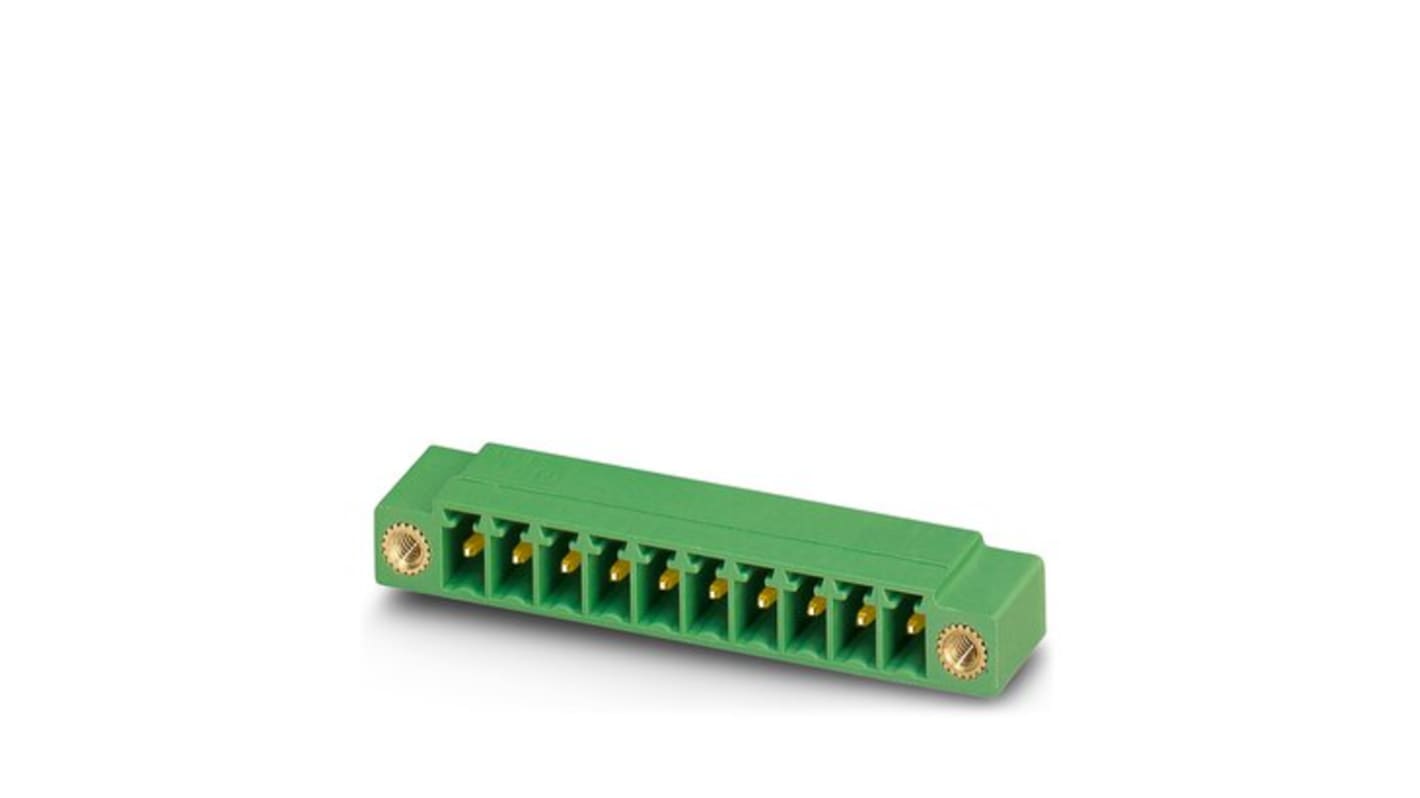 Phoenix Contact MC Series Wave Soldering PCB Header, 2 Contact(s), 3.5mm Pitch, 1 Row(s), Shrouded