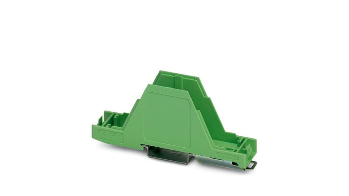 Phoenix Contact Lower Housing Part with Metal Foot Catch Enclosure Type ME Series , 22.6 x 99 x 44.3mm, Polyamide