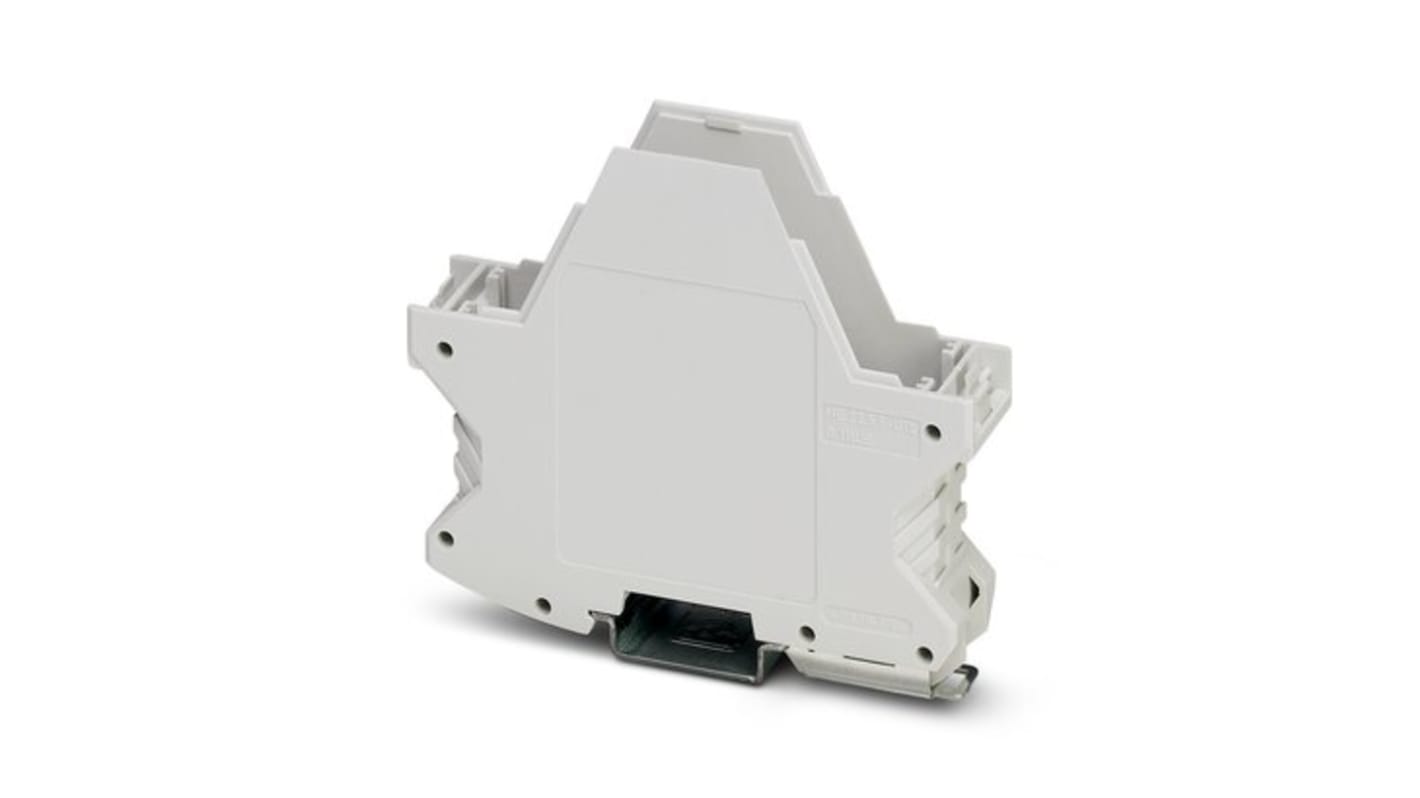 Phoenix Contact Lower Housing Part with Metal Foot Catch Enclosure Type ME Series , 22.6 x 99 x 84.8mm, Polyamide