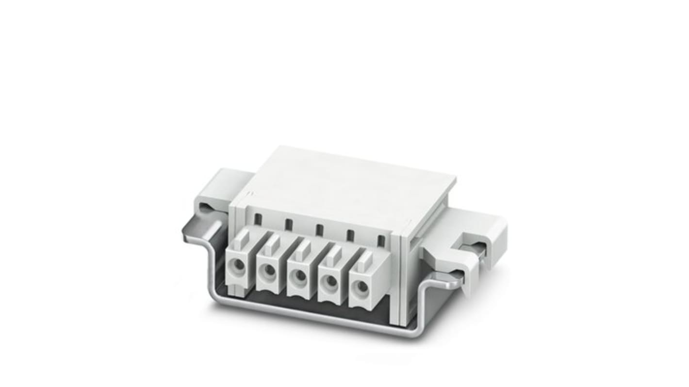 Adaptador de bus para carril DIN Phoenix Contact serie 5 TBUS, ME 22, para usar con ME y ME-MAX