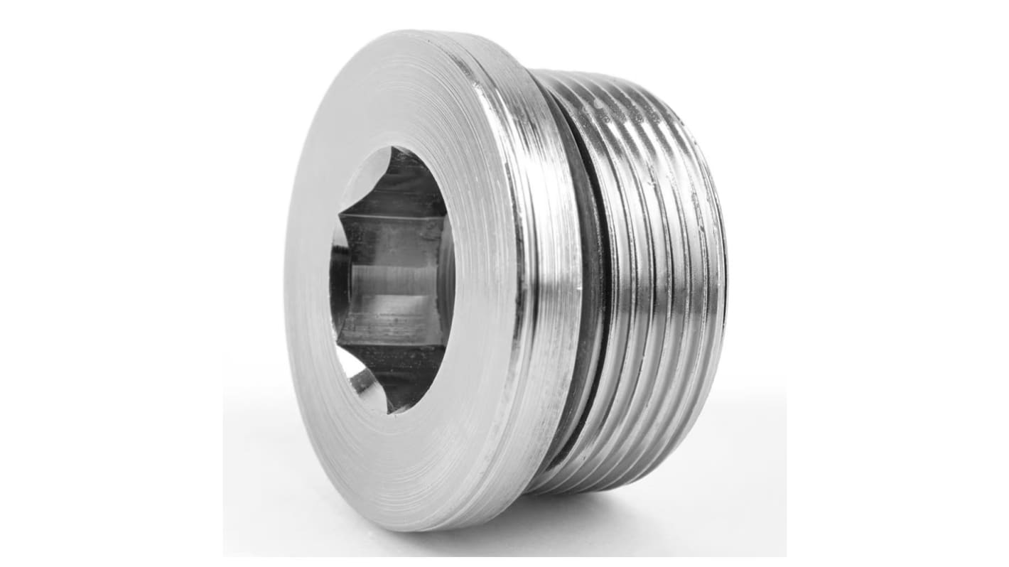 Parker Hydraulic Elbow Compression Tube Fitting 24° Cone Male to 24° Cone Male, W12LLCF