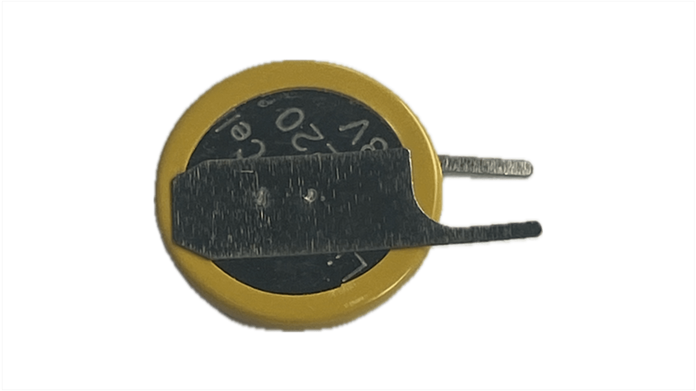 RS PRO CR1220 Button Batteries, 3V, 12.5mm Diameter