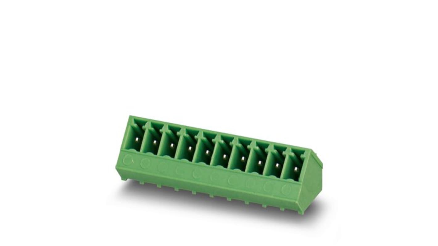 Phoenix Contact SMC Series Through Hole PCB Header, 3 Contact(s), 3.81 mm Pitch, 1 Row(s), Shrouded
