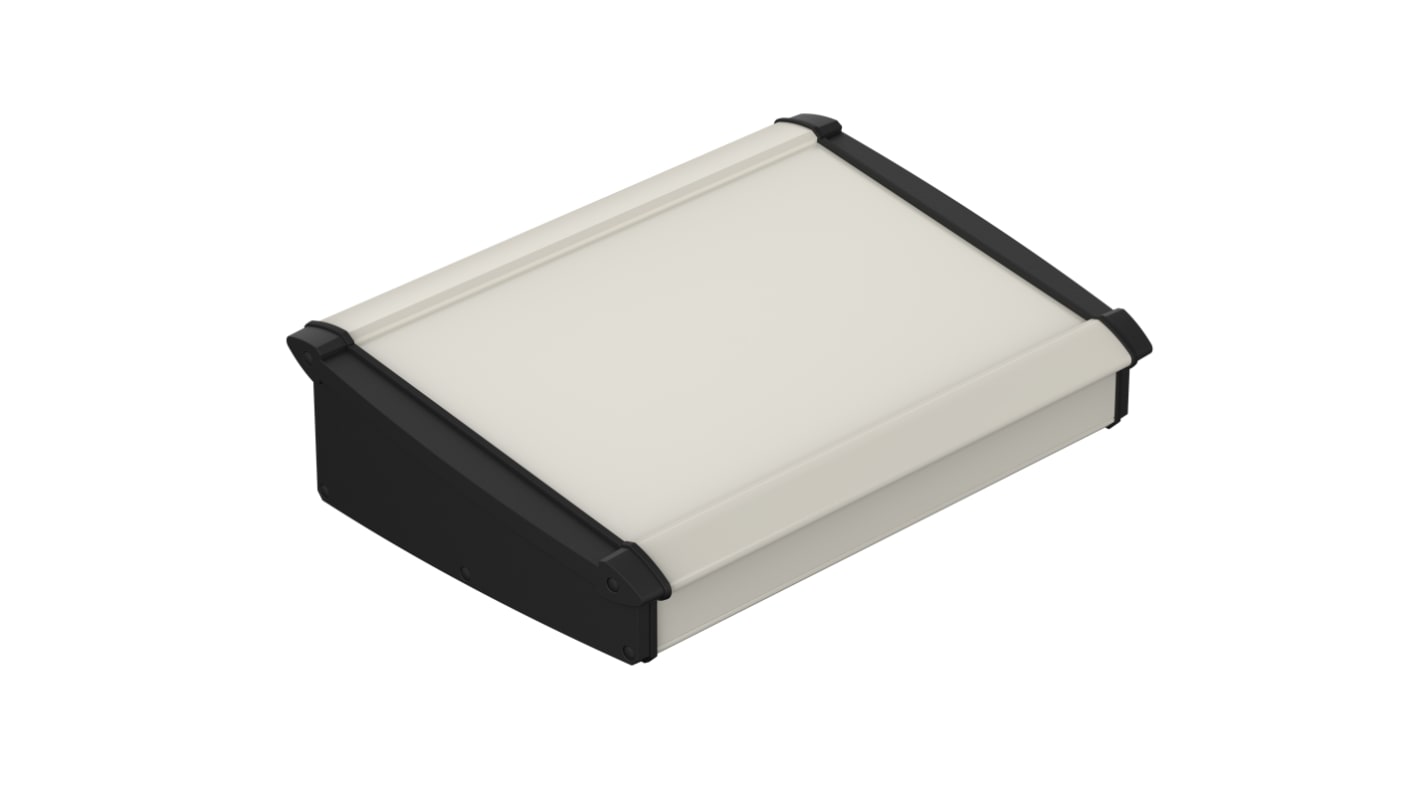 Bopla ABS, 铝 斜面台式外壳, 232.60 x 300 x 86.20mm, Alu-Topline系列