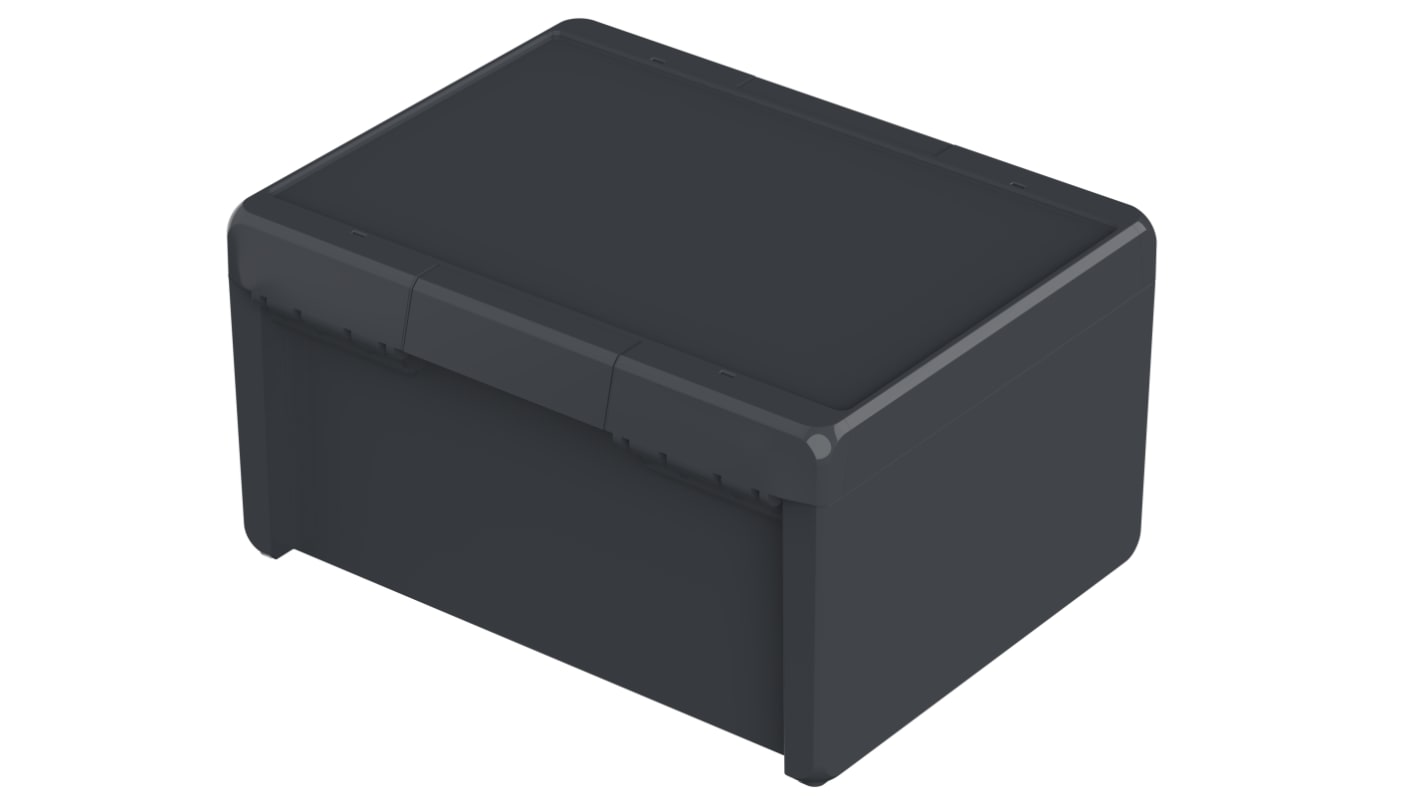 Bopla Bocube Series Graphite Grey ABS Enclosure, IP66, IP68, Graphite Grey Lid, 120 x 300 x 239mm