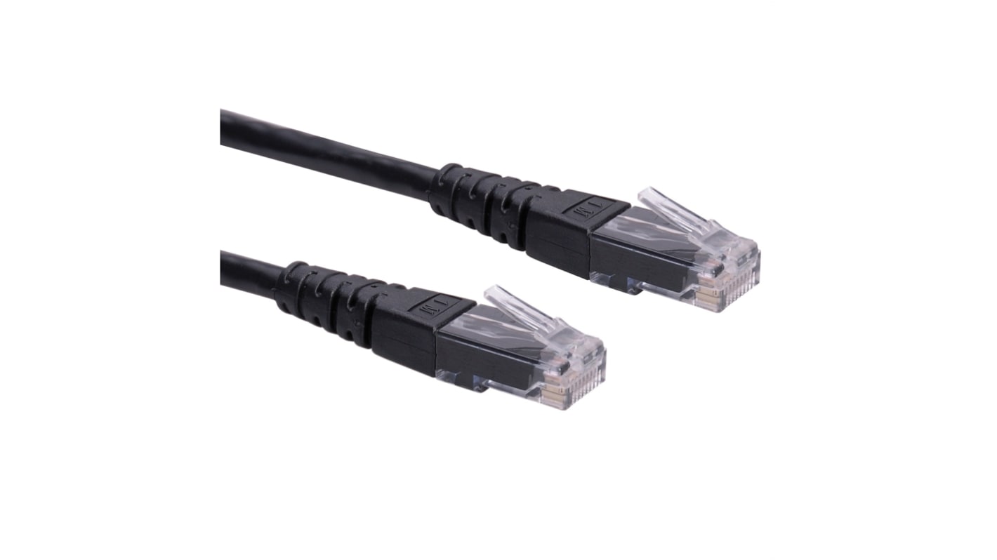 Kabel połączeniowy typu patch Cat6 długość 2m Z zakończeniem Roline PVC