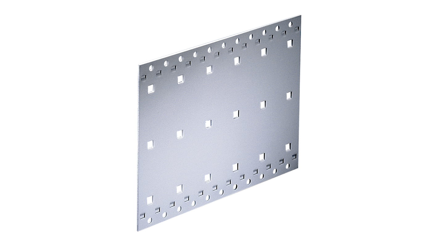 nVent-SCHROFF EuropacPRO Series Aluminium Side Panel for Use with Gasket, 475mm