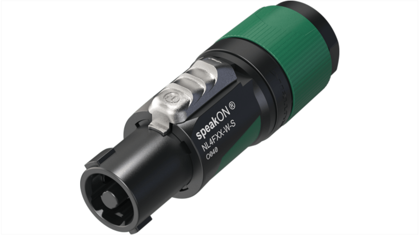 Neutrik Screw Speaker Terminal Plug, 4 Way, 37A, Screw Termination