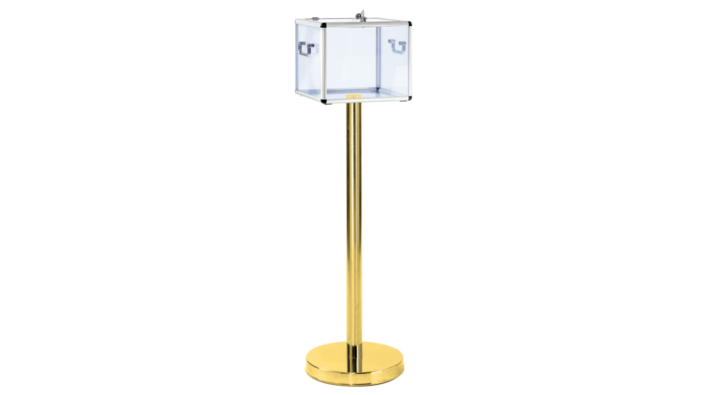 RS PRO Stahl Messing Pfosten